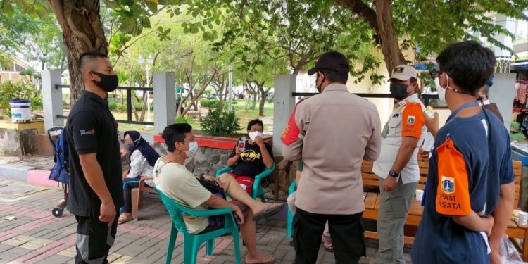 Polsek Kep Seribu Selatan Jaring 11 Pelanggar Saat Adakan Operasi Yustisi Gabungan Serentak di 4 Pulau