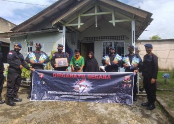 HUT Pasukan Gegana Ke – 47, Detasemen Gegana Satbrimob Polda Kepri Gelar Anjangsana dan Bhakti Sosial untuk Masyarakat