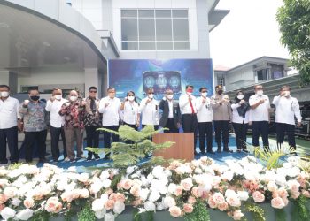 Kabid Humas Polda Kepri Hadiri Peresmian Pembangunan Gedung RRI Batam T.A. 2021