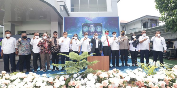 Kabid Humas Polda Kepri Hadiri Peresmian Pembangunan Gedung RRI Batam T.A. 2021