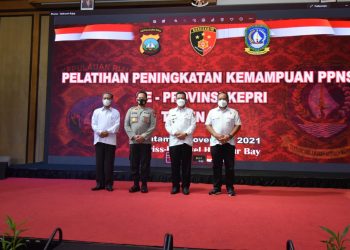 Kapolda Kepri Hadiri Kegiatan Pelatihan Peningkatan Kemampuan PPNS Se-Provinsi Kepri Tahun 2021