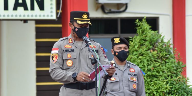 Kapolres Bintan Pimpin Apel Gelar Pasukan Operasi Zebra Seligi tahun 2021