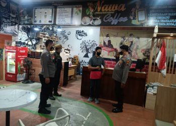 Polsek Pegandon Tetap Giatkan Pemantauan Meskipun Sudah PPKM Level 2