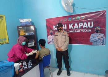 Nasi Kapau Polres Bintan Hingga ke Pulau Pengekek Perbatasan Kab Bintan dengan Kalimantan Barat