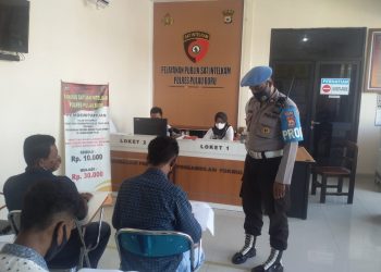 Piket Provos Lakukan Pengawasan Guna Pastikan Pelayanan Bersih dari Pungli