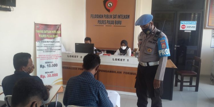 Piket Provos Lakukan Pengawasan Guna Pastikan Pelayanan Bersih dari Pungli