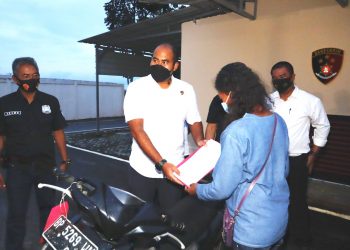 Penyidik Polres Bintan Kembalikan Sepeda Motor Milik Korban Pencurian