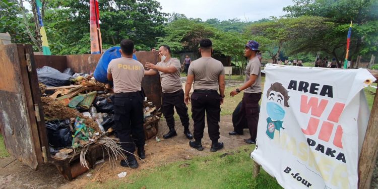 Peringati HUT Polairud Ke-71 Tahun 2021, Dit Polairud Polda Kepri Laksanakan Kegiatan Bersih-Bersih Pantai