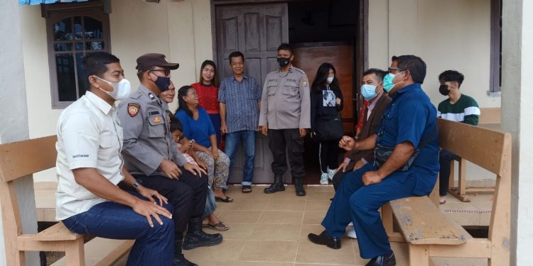 Polres Karimun Lakukan Patroli Sambang Serta Imbauan Prokes dan Vaksinasi  Pada Tempat Ibadah