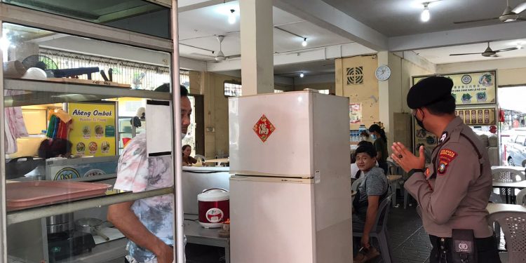 Sat Samapta Polresta Barelang Gelar Operasi Yustisi Penerapan Prokes di Pusat Keramaian