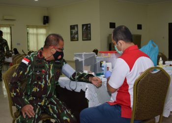 Satbrimob Polda Kepri Gelar Donor Darah, Dalam Rangka Memperingati HUT Ke-76 Tahun Korps Brimob Polri