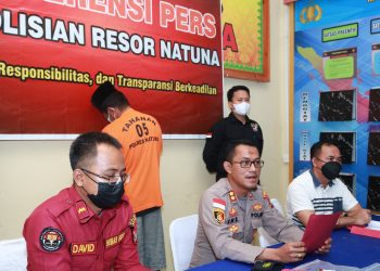 Setubuhi Anak Kandung Sendiri, HH (42) Langsung di Amankan oleh Satreskirim Polres Natuna