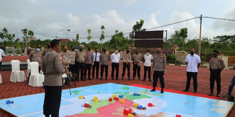 Siap Amankan Travel Bubble, Polres Bintan Gelar TFG