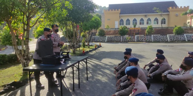 Tiada Hari Tanpa Latihan, Sat Brimob Polda Kepri Gelar Latihan Pemeliharaan Kemampuan