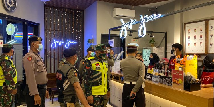 Tim Gabungan Polres Tulungagung & Satgas Covid-19 Adakan Patroli Skala Besar