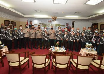 Wakapolda Kepri Hadiri Musda Ke-II Tahun 2021 Persatuan Keluarga Besar Purnawirawan Polri Daerah Kepri