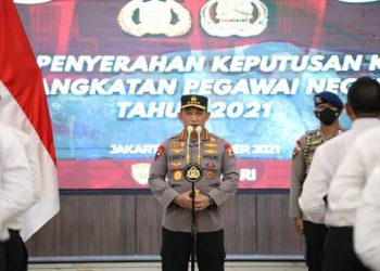 Kapolri Mutasi Sejumlah Kapolda, Berikut Daftarnya
