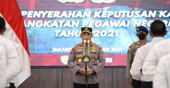 Kapolri Mutasi Sejumlah Kapolda, Berikut Daftarnya