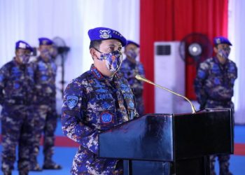 Hadiri Peringatan HUT ke-71 Korpolairud, Ini Pesan-Pesan Kapolri