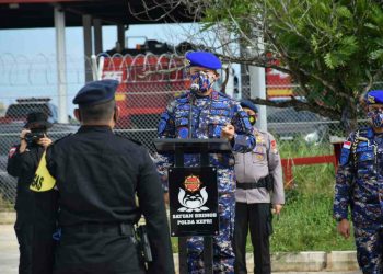 Aksi Damai 212, 105 Personel Brimob Polda Kepri BKO Polda Metro Jaya