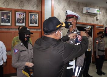 Apel Gelar Pasukan Operasi Lilin Seligi 2021 di Polres Karimun