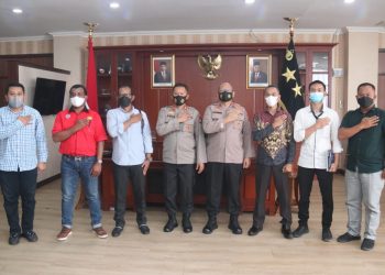 Audiensi dan Silahturahmi Kapolda Kepri Bersama Pengda Inkanas Kepri