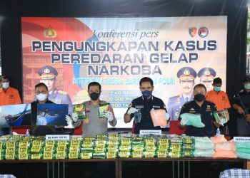 Bareskrim Sita 1674.951 Kg Sabu Sepanjang Tahun 2021