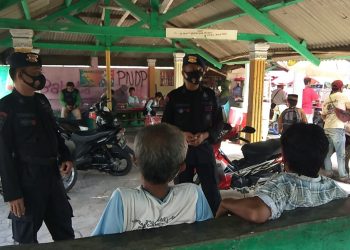 Brimob Polda Jabar Berikan Edukasi Protokol Kesehatan Kepada Ojek Pangkalan