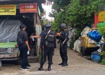 Densus 88 Antiteror Amankan Seorang Pemuda di Banjarmasin