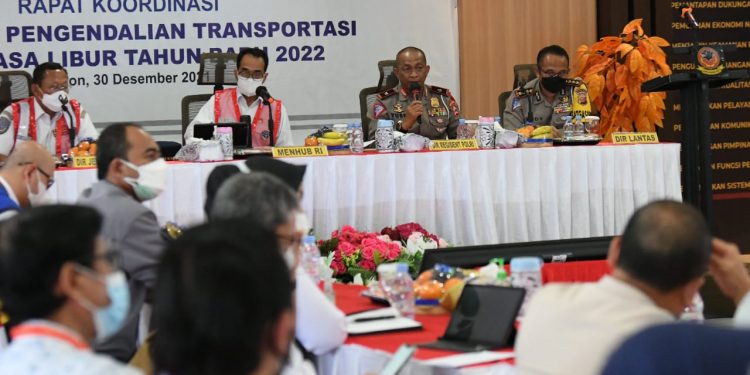 Dirregident Korlantas-Menhub Gelar Rakor Persiapan Pengendalian Lalin Tahun Baru 2022