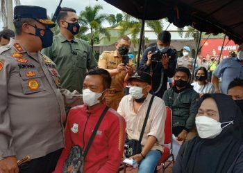Kapolda Jabar Ungkapkan Data untuk Provinsi Sudah 67% Selama Dilakukannya Kenaikan Vaksinasi