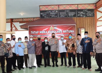 Jelang Natal dan Tahun Baru, Kapolres Natuna Tatap Muka bersama FKUB Natuna