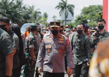 Jelang Nataru, Kapolri-Menhub Tinjau Pos Terpadu Gadog