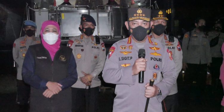 Kapolri Perintahkan Jajaran Buka Akses Jalur Alternatif Evakuasi Korban Erupsi Semeru