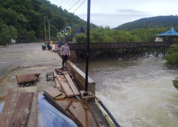 PAM Objek Wisata Dala Rangka Himbauan dan Pencegahan Untuk Mengunjungi Objek Wisata Dalam Situasi Cuasa Ekstrim