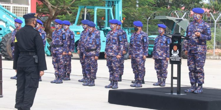 Pelepasan Personil Sat Brimob Polda Kepri Kompi Penugasan BKO Polda Metro Jaya