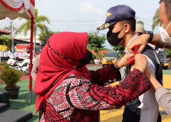 Polres Tanjungpinang Laksanakan Apel Gelar Pasukan Operasi Lilin Seligi 2021