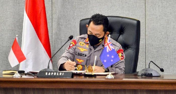 Polri Bekerja Sama Dengan Selandia Baru Untuk Tangani Kasus Kejahatan Transnasional