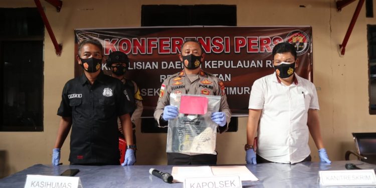 Polsek Bintan Timur Polres Bintan Ringkus Pelaku Tindak Percobaan Pemerkosaan