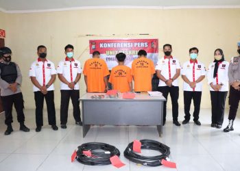 Polsek Daek Lingga Ungkap Pencurian Kabel Milik PLN