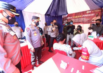 Tinjau Pelabuhan Merak, Kapolri Pastikan Prokes Agar Tak Ada Lonjakan Pasca-Nataru