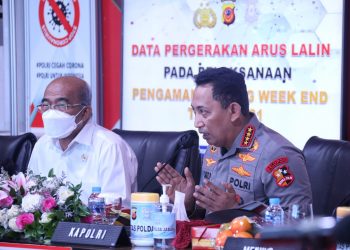 Tinjau Pos Terpadu Cikopo, Kapolri Paparkan Dua Hal yang Harus Diantisipasi Hadapi Libur Nataru