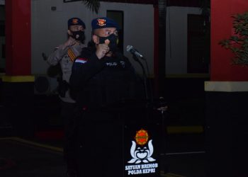 Apel Kesiapsiagaan Power On Hand Satbrimob Polda Kepri