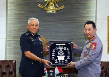 Bertemu Kepala Kepolisian Malaysia, Kapolri Bahas PMI Ilegal Hingga Penanganan Covid-19