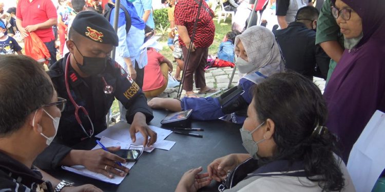 Brimob Polda Kepri Gelar Vaksinasi Covid-19 Untuk Masyarakat