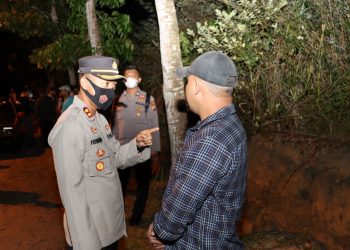 Ciptakan Situasi Kondusif, Polres Tanjungpinang Gelar Razia di Perbatasan