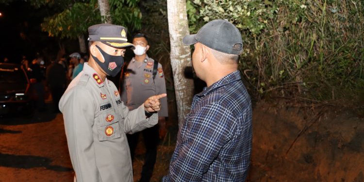 Ciptakan Situasi Kondusif, Polres Tanjungpinang Gelar Razia di Perbatasan