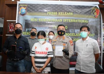 Ditreskrimum Polda Kepri Berhasil Amankan 1 Orang Tersangka Jaringan Pengiriman PMI Ilegal