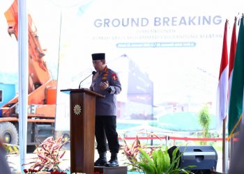 Hadiri Ground Breaking RS Muhammadiyah, Kapolri Dukung Penuh Program Kesehatan dan Pendidikan Masyarakat