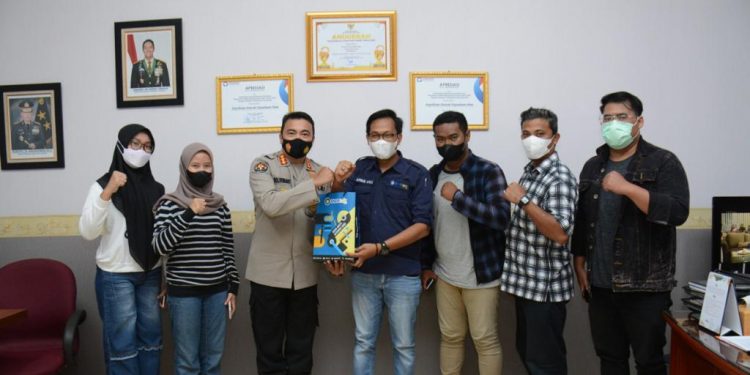 Kabid Humas Polda Kepri Laksanakan Audiensi Bersama Kantor Berita Owntalk Batam